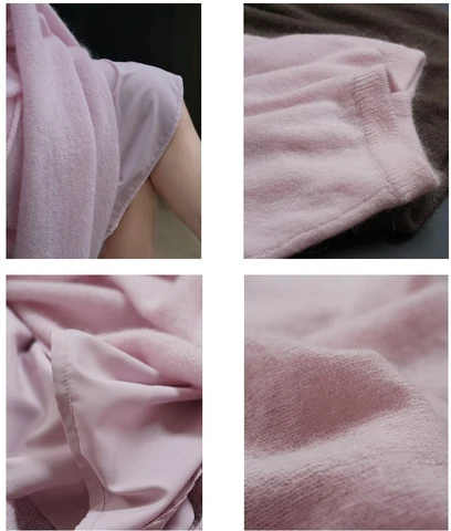 50% шерсть, 30% вязаные женские осенние юбки из мохера, свободная одежда, женские длинные юбки трапециевидной формы с высокой талией Faldas Femme, уличная одежда