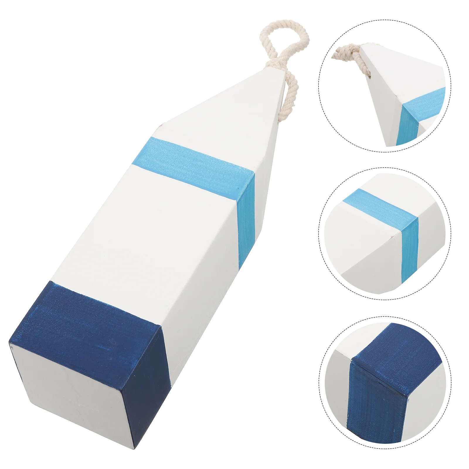 

Party Supplies Wall Buoy Decor Sea Ornament Outdoor Pendants Wood Trim Mediterranean Fish Mark