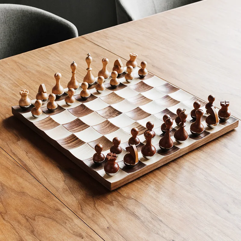 

Unusual Magnetic Cute Chess Set Pieces Wood Decorations Modern Unique Chess Set Pieces High Quality Chadrez Jogo Table Games