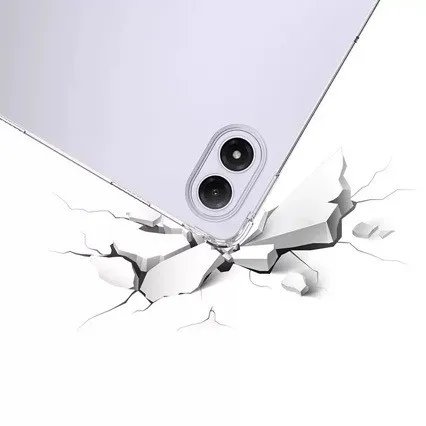 Фото Чехол для Funda Redmi Pad 2 Pro 12,1 дюйма Xiaomi PocoPad/Redmi Pad Pro12.1, прозрачная задняя крышка из ТПУ для планшета с 4 противоударными подушками №4