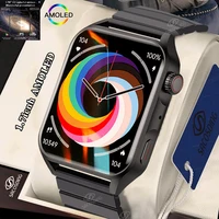 2022 New NFC Bluetooth Call Smart Watch Men Sports Heart Rate Monitor Smartwatch AMOLED Screen For Samsung Huawei For Women Gift