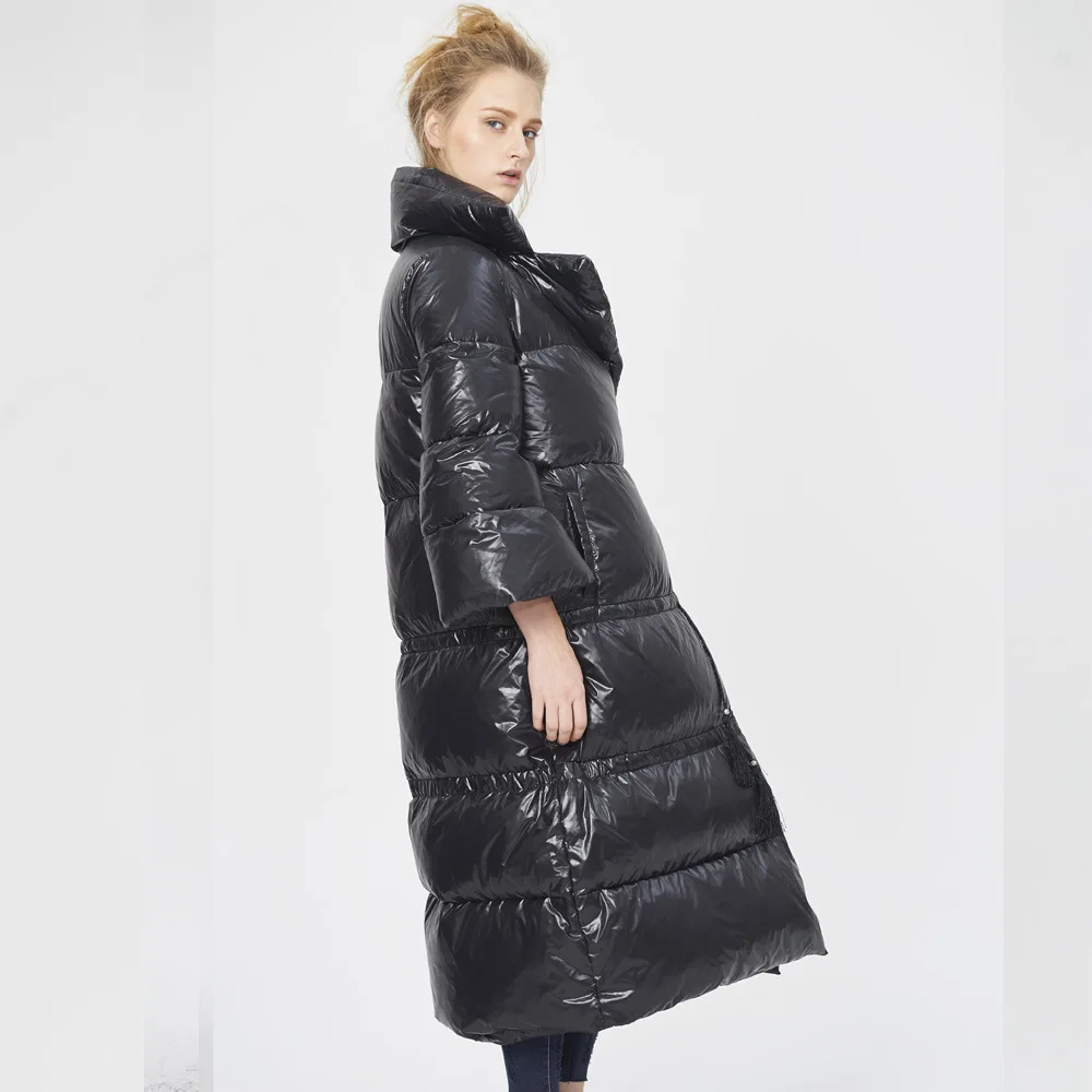 2022 New Fashion Women's Parka Extrem Warm Winter Down Coat Thicken Warm High Quality Long Puffer Jacket clothes Tops