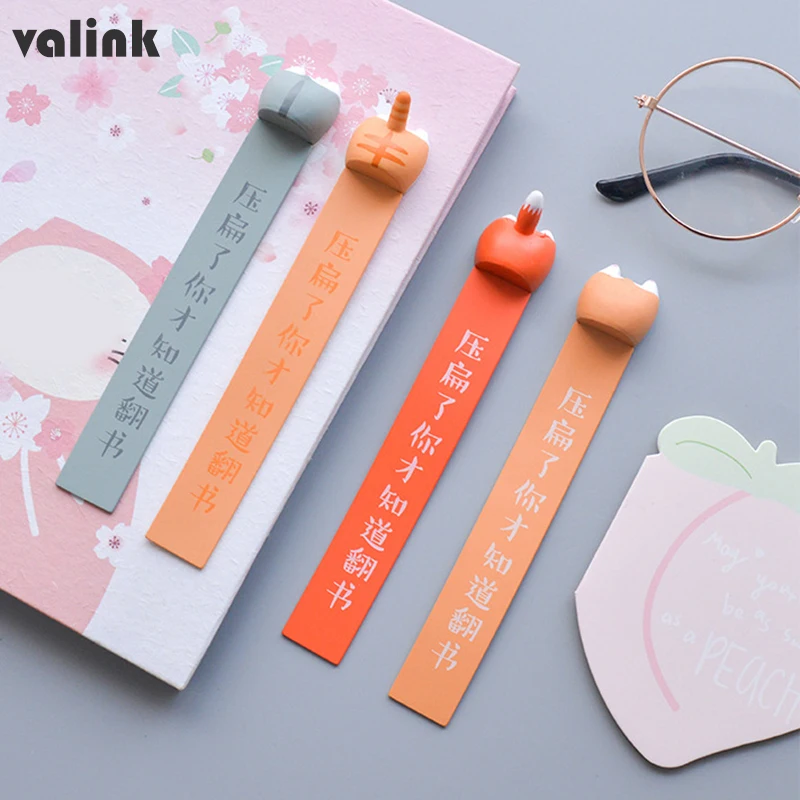 

Creative 3D Animal Butt Bookmark Box-Packing Cute Cartoon Book Mark for Kids Learning Gift Bookmark Office School Supplies