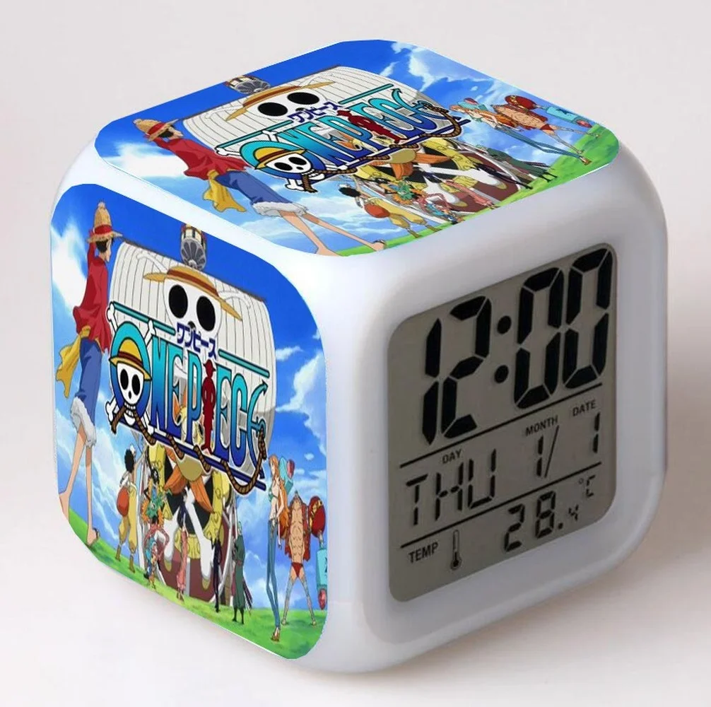 

Светодиодный Будильник с аниме «Семь смертных грехов», цветной светящийся ночсветильник, украшение для спальни, детские игрушки, подарки