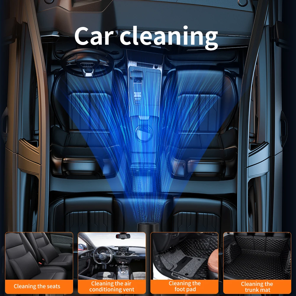 Аккумуляторная электрическая воздуходувка AD19 6000 мАч 3 режима