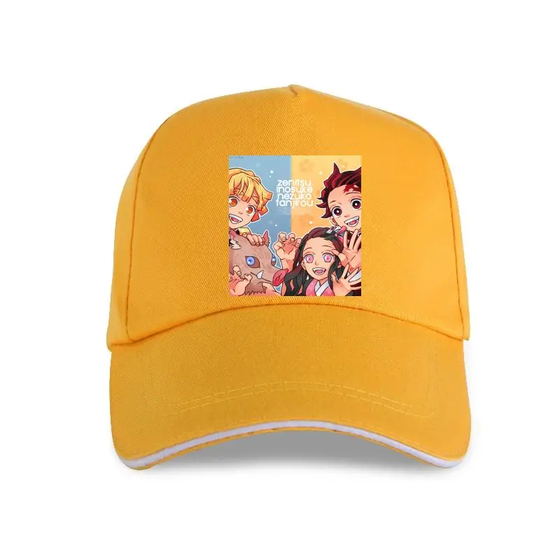 

new cap hat Demon Slayer Kimetsu No Yaiba Demon Blade Baseball Cap female 2021 kawaii tumblr vintage clothes couple clothes whi
