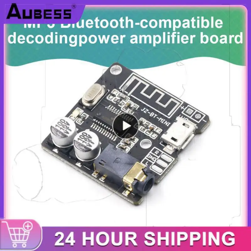 

Mp3 Audio Receiver Board Led Indicator Lossless Decoder Board Wireless Music Module Stereo Vhm-314 bluetooth-compatible 3.7-5v