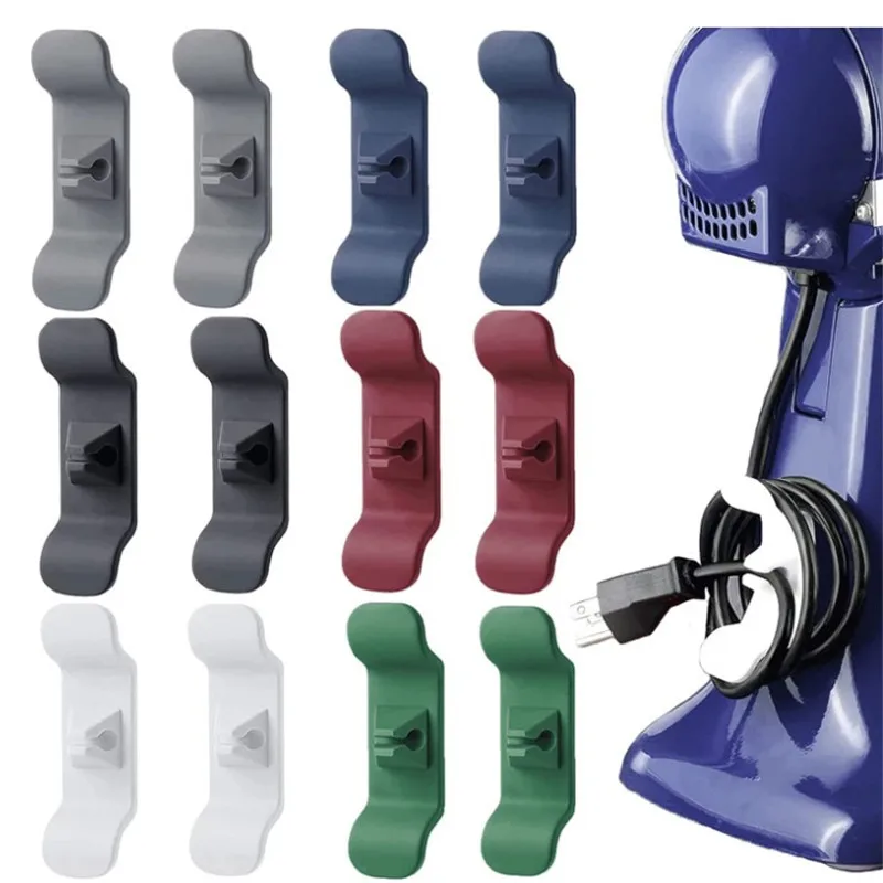 Оберточный шнур держатель кабеля зажим органайзер для шнура хранилище кабелей