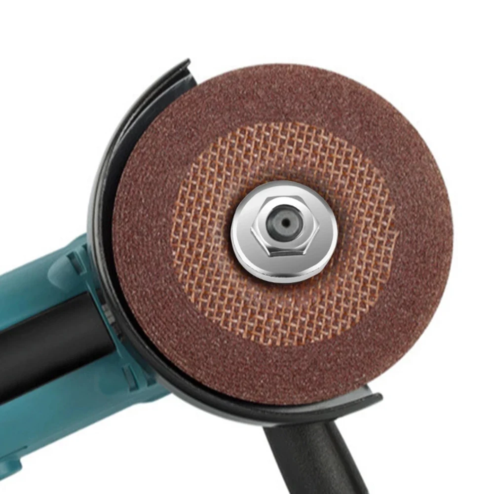 

5Pcs M10 Thread Replacement Angle Grinder Flange Nut Set Tools For 100 Type Angle Grinder.Power Tool Steel Lock Nuts