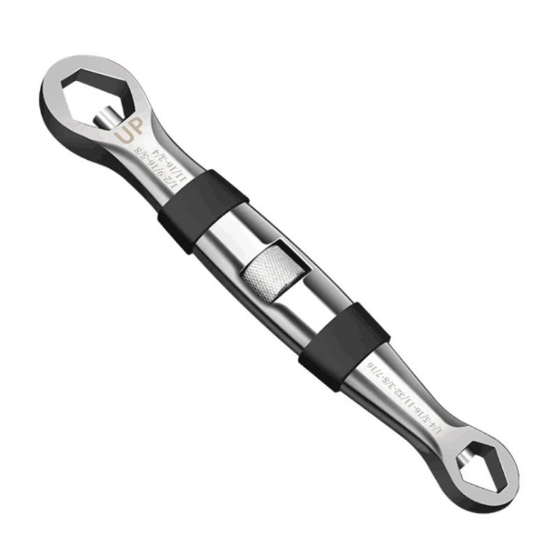 

Flexible Type Pocket Wrench 1/4-inch to 3/4-inch 7mm to 19mm Adjustable 23-IN-1 Multi Functional Universal E-Torx