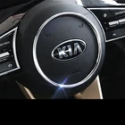 Lsrtw2017 Автомобильное рулевое колесо с логотипом кольцо Trtim стикер чехол для Kia Seltos 2020 2021 2022 Kx3 аксессуары Автомобильная подкладка