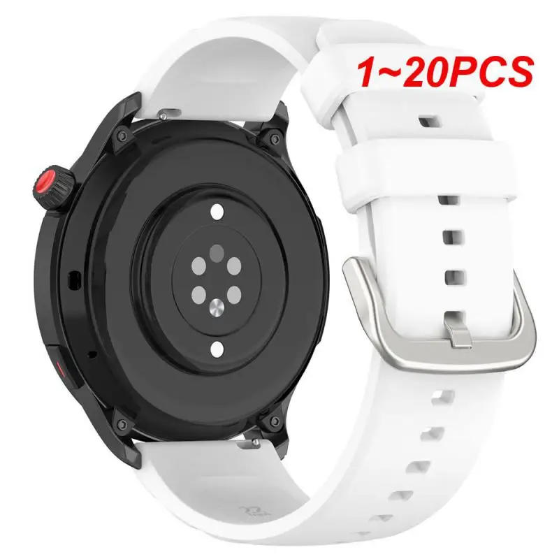 

1~20PCS Silicone Band Strap for Amazfit GTR 4 Smart Watch Bracelet Replacement Wristband Belt Adjustable Wriststrap for Amazfit