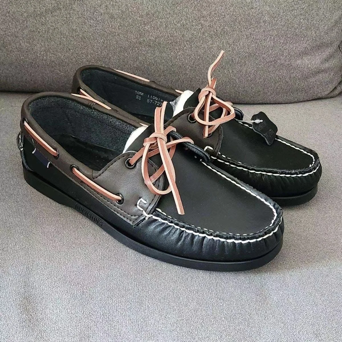 Мужские туфли для вождения seбаго из натуральной кожи классические топ-сайдеры