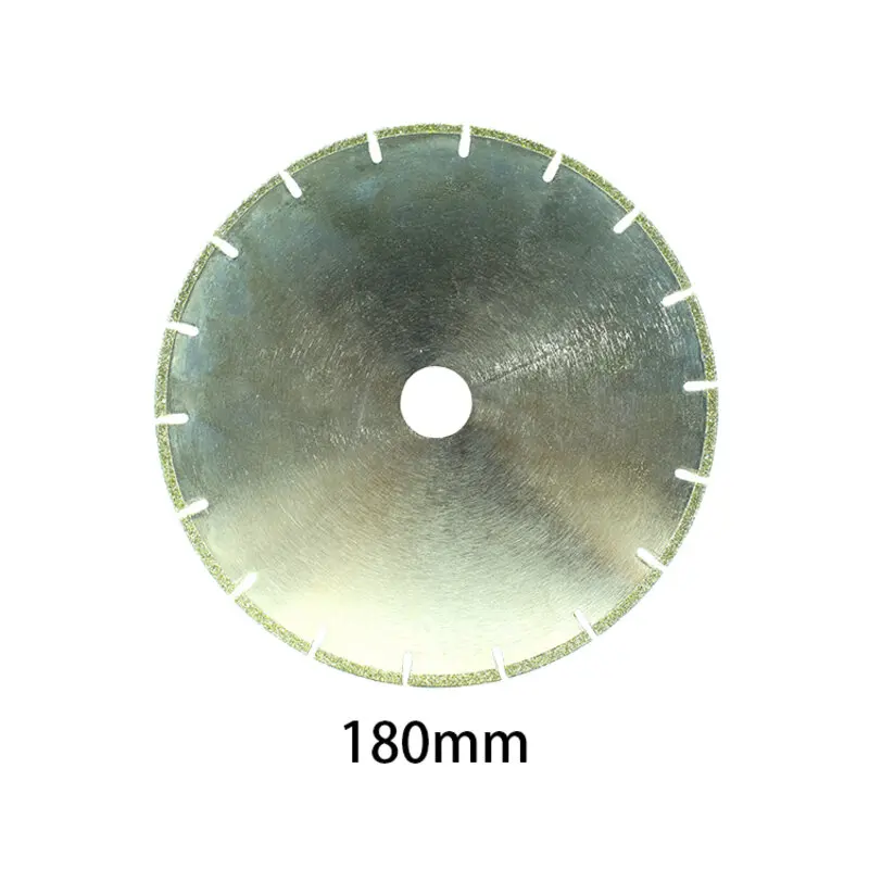 

DEYI 180mm High quality circular Electroplating diamond saw blade sharpening Disc for Glass ceramics semiconductor