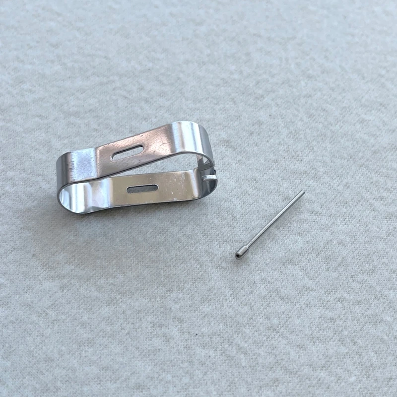 2 шт. гладкие металлические вставки для ручек с удобным карманным зажимом