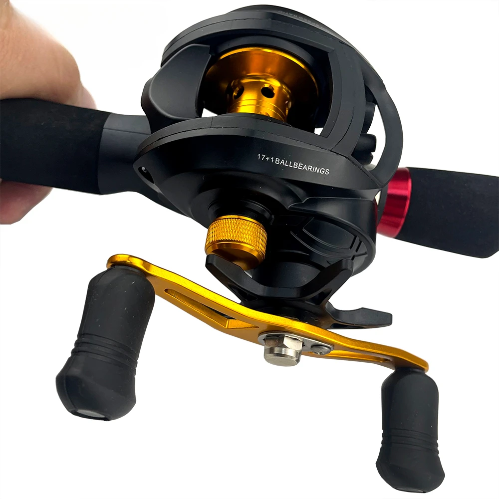 

Baitcasting Fishing Reel Professional Ultra Light 7.2.1 Gear Ratio Carp Baitcasting Wheel Carp Fishing Casting Reel Max Drag 8kg