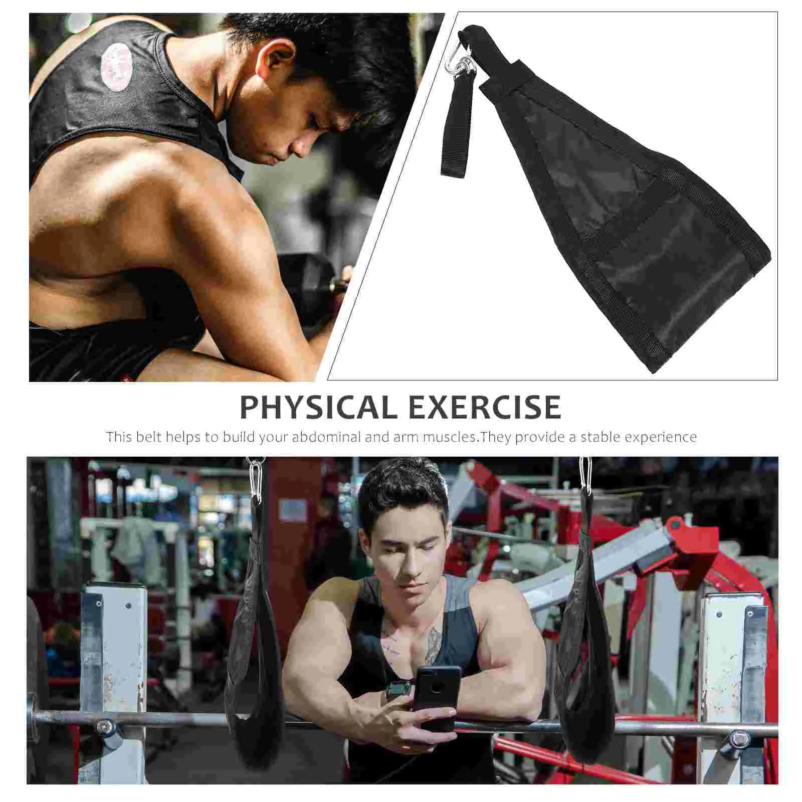 Пояс для пресса консольный подвесной ремень брюшного подтяжки тренировки мышц