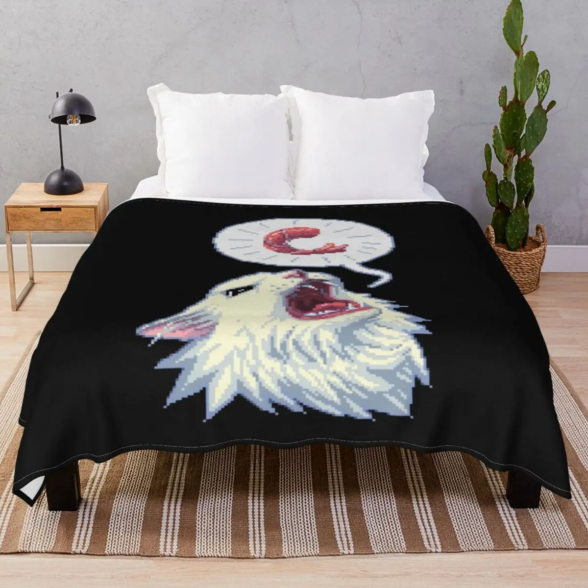 Shrimpin Thurston The Cat Blankets Fleece Spring Autumn Multifunction Throw Blanket for Bedding Home Couch Camp Office