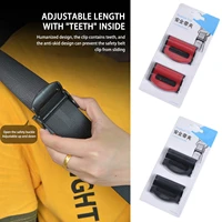 2pcs universal car safety seat belt buckle clip seatbelt stopper adjustable clip car seat belt fixing clips interior accessories