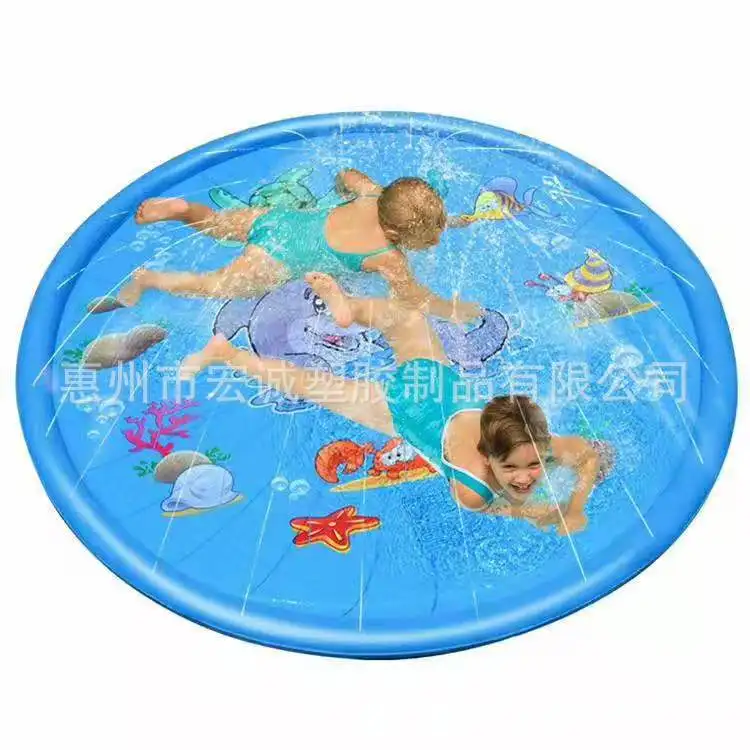 170CM water spray pad children outdoor swimming pad water pad letter spray pad