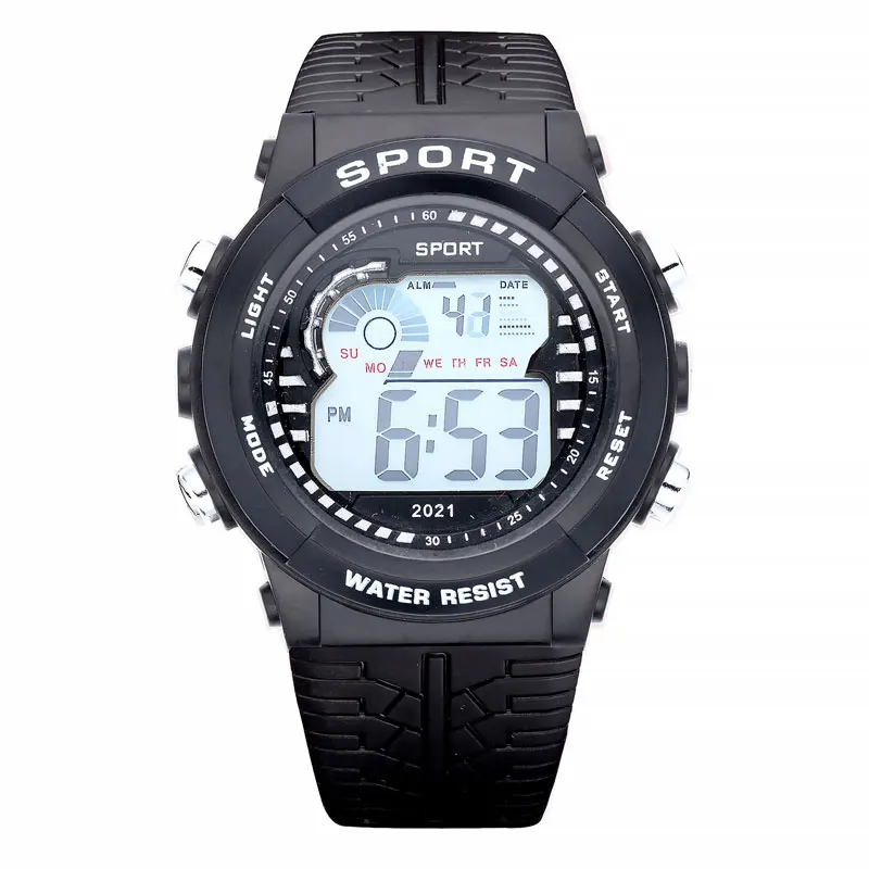 Часы наручные мужские электронные светодиодсветодиодный спортивные цифровые с