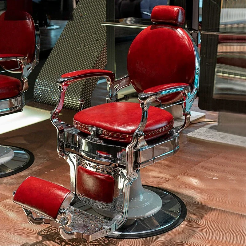 Украшение парикмахера кресло для укладки волос стилист розовое место стулья