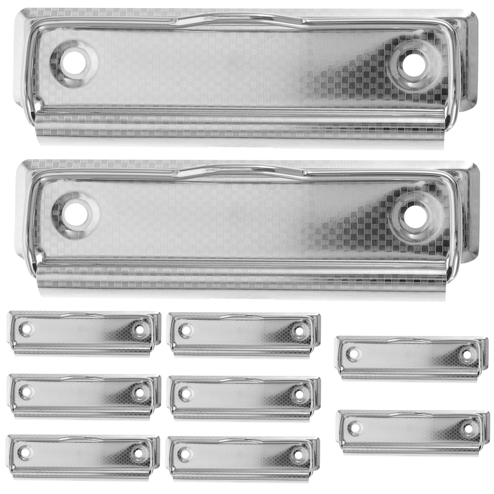 

10 шт., держатели для записей, металлические зажимы