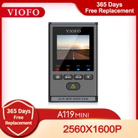 viofo a119 mini car dvr 2k 1440p 60fps dash cam built in 5ghz wi fi and gps video recorders for cars parking mode