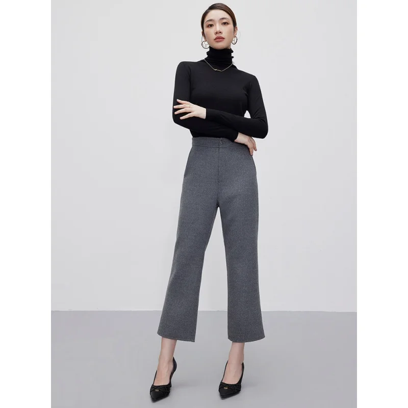 Рисунок 3 - Кашемировые укороченные узкие брюки