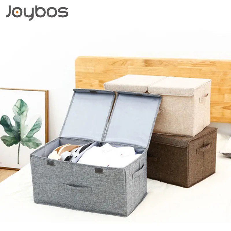 

Складной ящик для хранения Joybos, Тканевый шкаф для хранения одеял, нижнего белья, коробка для пикника, органайзер для инструментов, хранение ...
