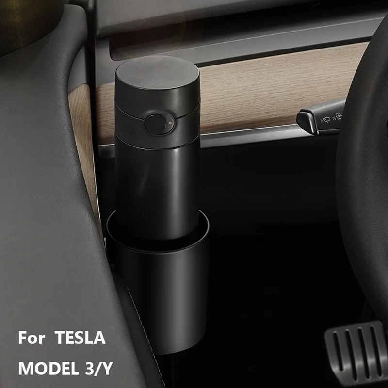 

Water Cup Holder for Tesla Model 3/Y Storage Box Instrument Panel ABS Material Car Accessory Storage Box Model Y/3 Accessory