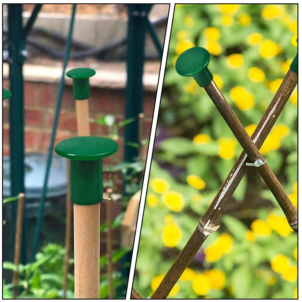 50 шт. набор садовых бамбуковых столбов протекторы для трости наконечники