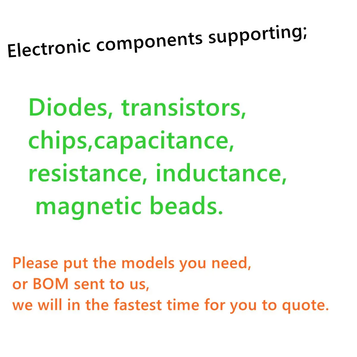 PCB SMT электронные компоненты диодный Триод емкость чип сопротивления список BOM