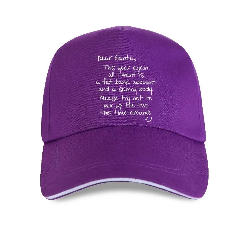 2022 Cap Hat Dear Santa Funny Baseball 