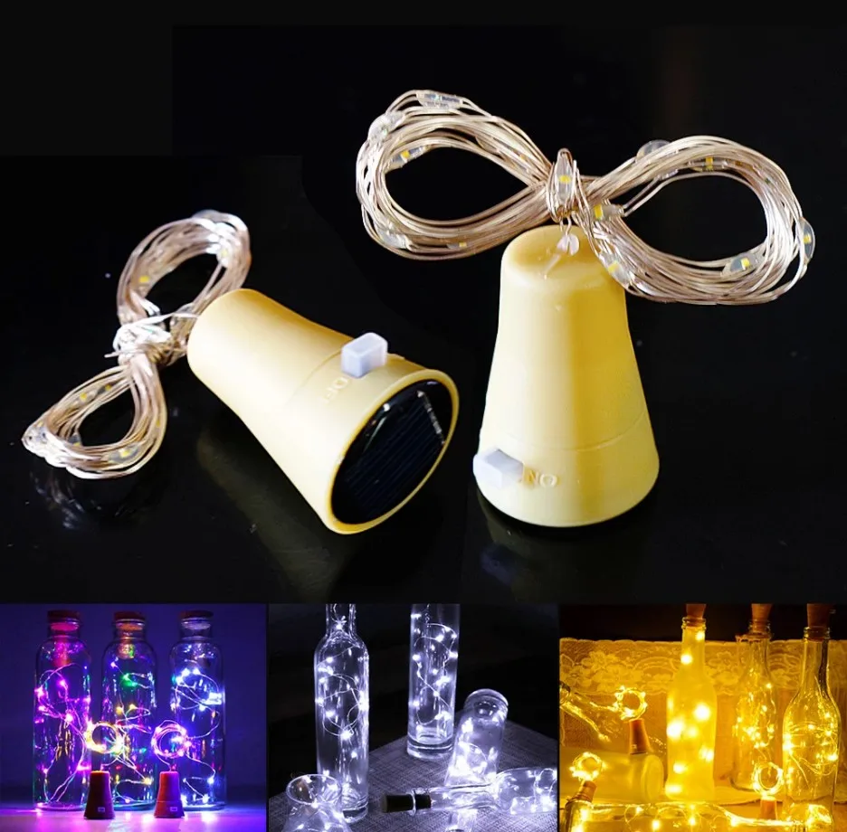 

Уличная Водонепроницаемая гирлянда на солнечной батарее, 1 м/2 м, 10/20 светодиодов