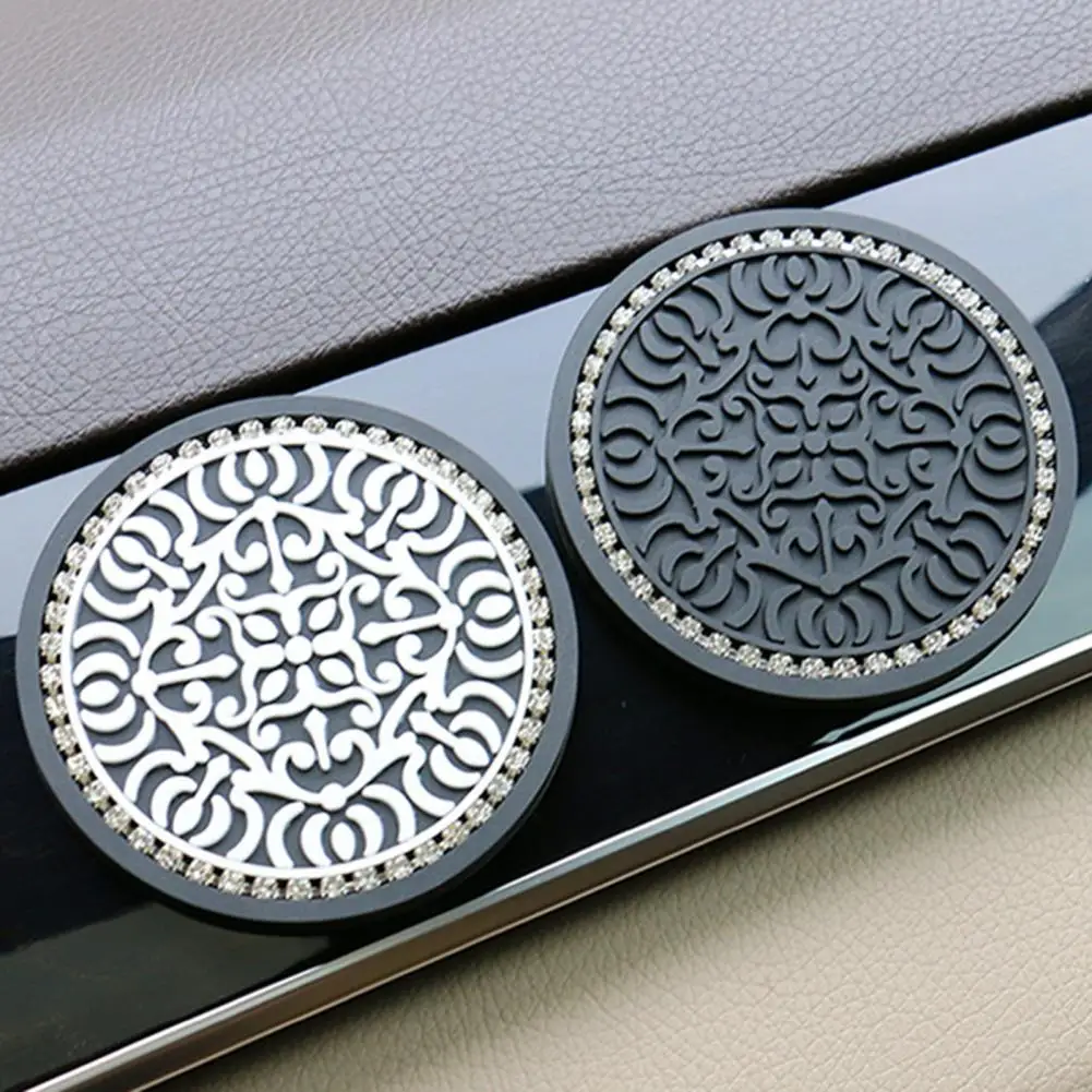 

Автомобильный держатель для стакана, противоскользящий водонепроницаемый термостойкий Коврик из ПВХ для бутылки с водой, коврик, автомоби...