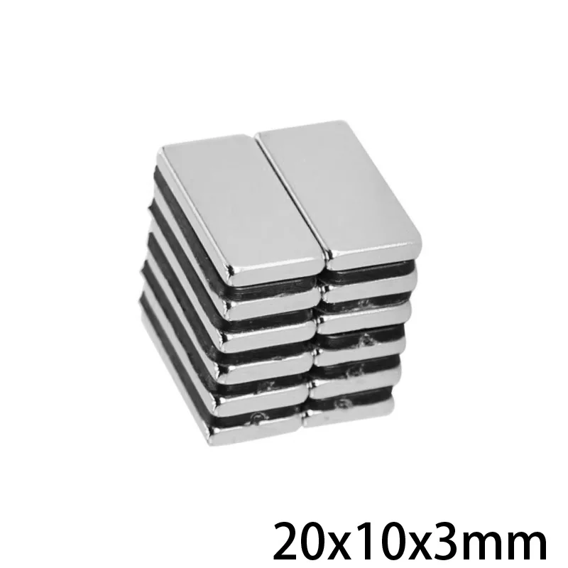 

Кубовидный блок-магнит 20x10x3 мм