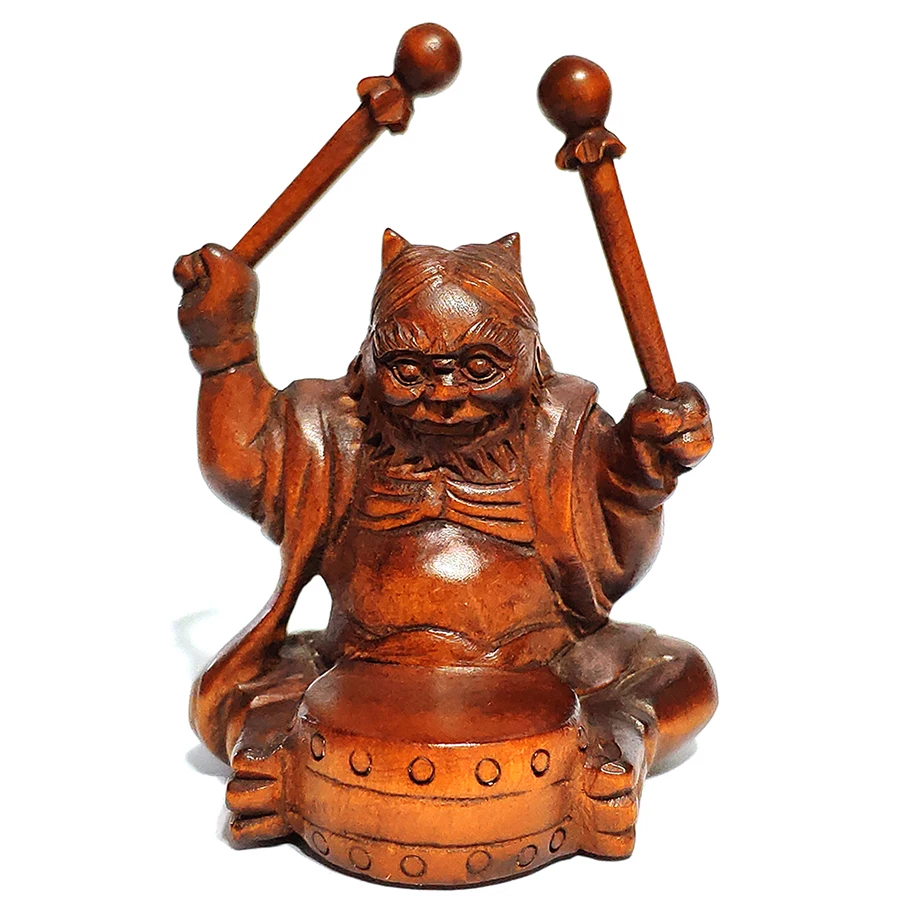 

Ручная резьба по дереву Фигурка Oni Man