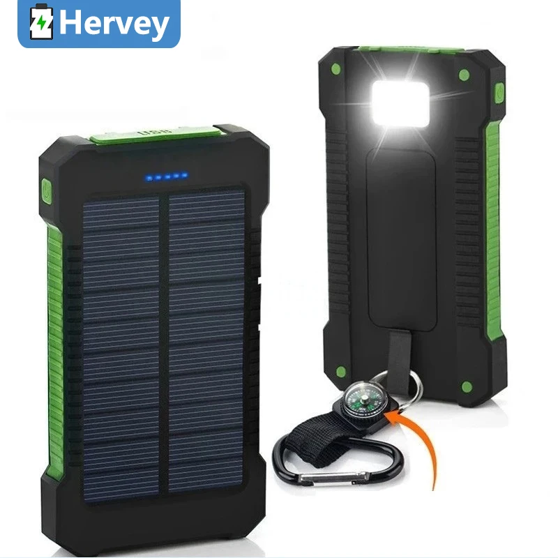 Power Bank Водонепроницаемый 30000 мАч Портативный Супер Быстрая Зарядка Цифровой