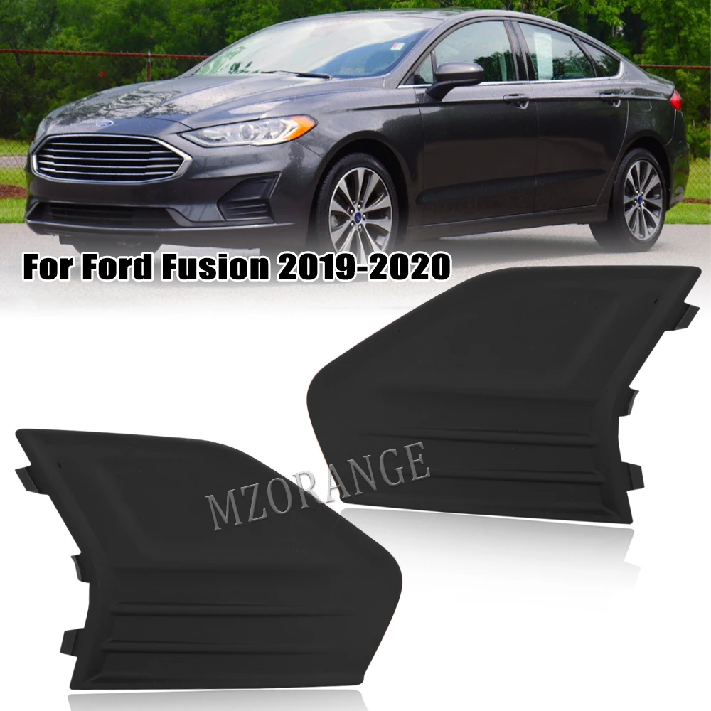 

New Fog Light Cover for Ford Fusion Mondeo 2019 2020 Foglights Covers Frame Front Bumper Bezel Black Left Right Side FO1038182