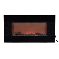 led flame electric fireplace fire place