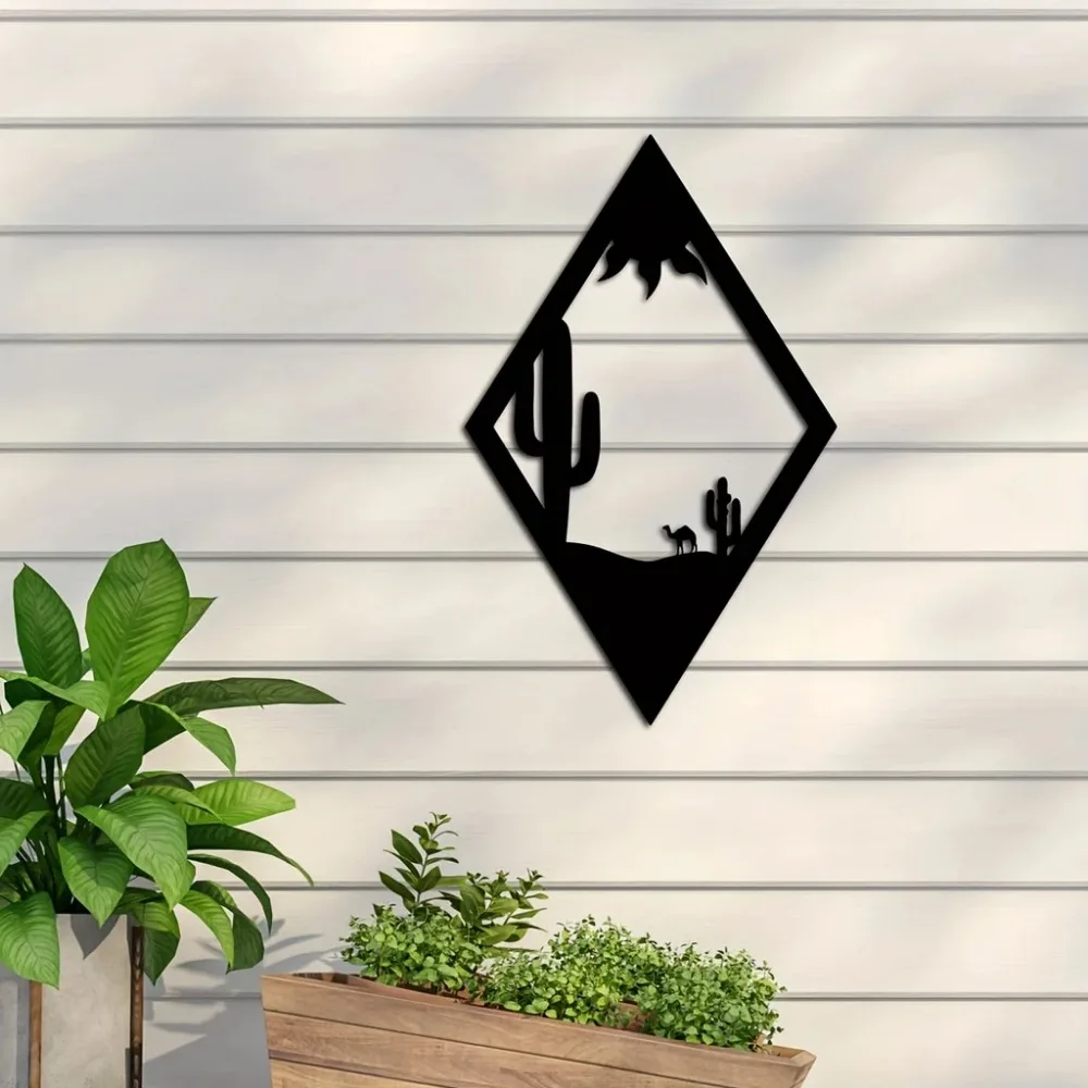 Металлический Настенный Декор Закат Пляж Знак Металлическая Настенная