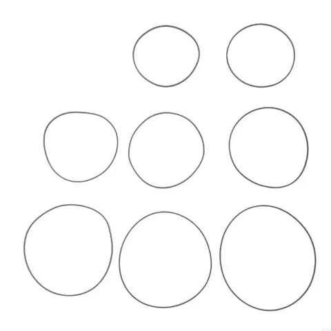 Резиновые ремни для магнитофона 105-150 мм
