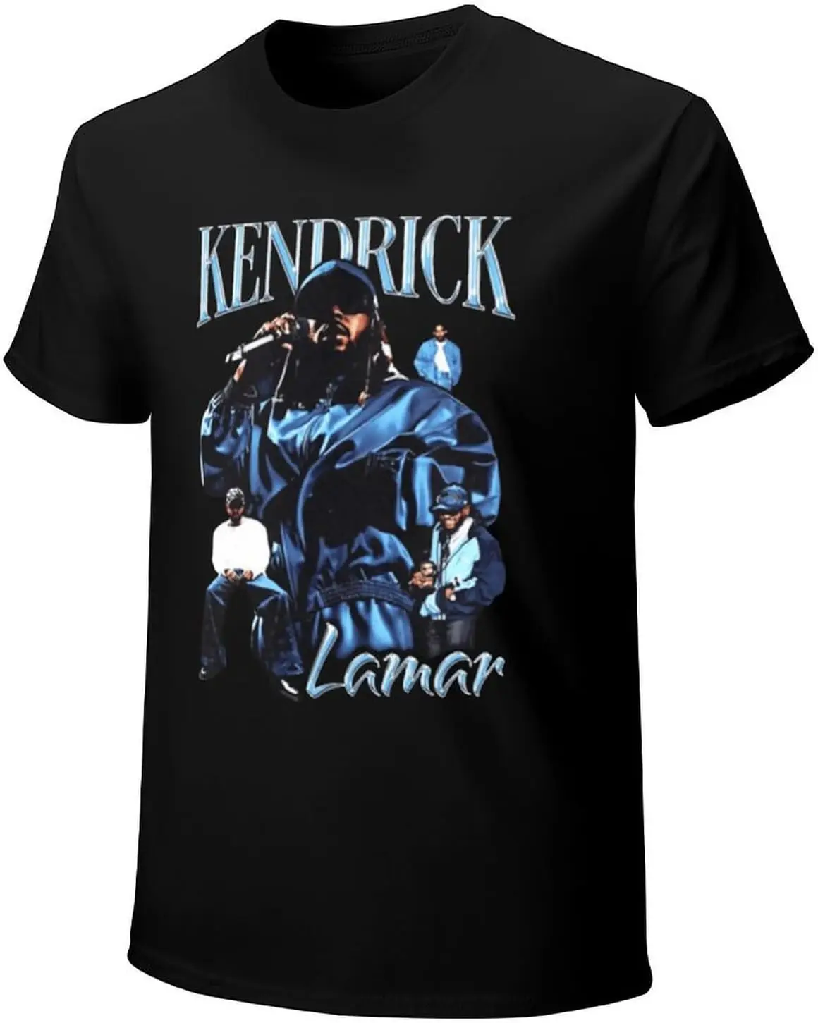 Мужская хлопковая футболка с коротким рукавом круглым вырезом и принтом