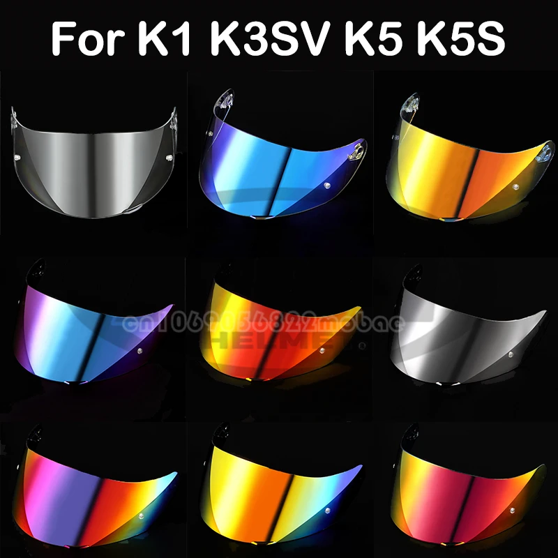 Per Agv K5 K5S K5-S K3Sv K1 K1S Compact St Casco Moto Visiera Lente Scudo Occhiali Full Face Pin Accessori Para Moto Casque