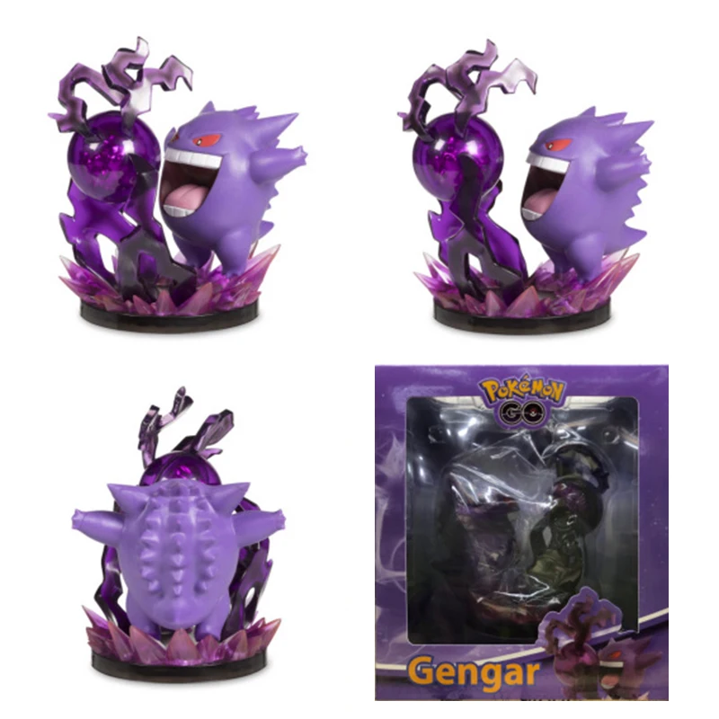 

Мультяшный Покемон Гоблин ГЭН призрак ПВХ экшн-Фигурки игрушки коллекционные модели куклы Подарки