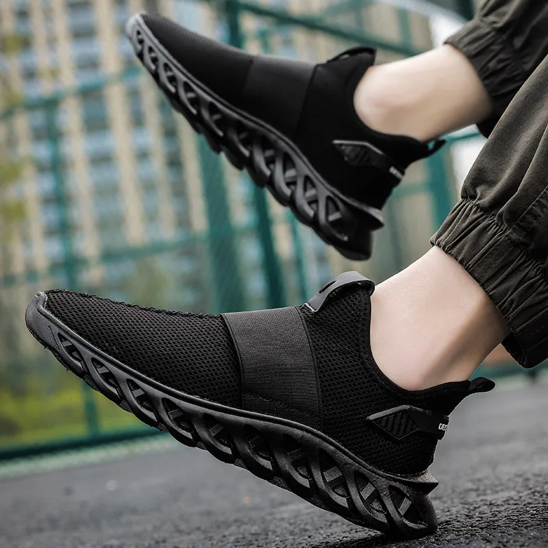 Men Walking Jogging Sneakers Breahtable Outdoor Sport Running Shoes Comfortable Athletic Training Shoes for Man Zapatillas Male