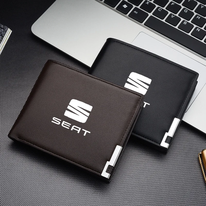 Кошелек с логотипом автомобиля мужской кожаный держатель для водительских прав