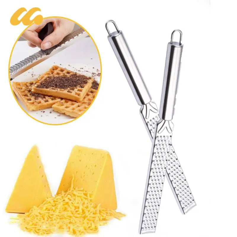 

Handheld Cheese Grinder Stainless Steel Garlic Grater Vegetable Fruit Grinder Lemon Zester Citrus Ginger Cheese Grinding Tools