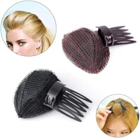 diy hair accessories base bump up hair clip insert for women girls creative bun maker hair base inserts headwear styling tools